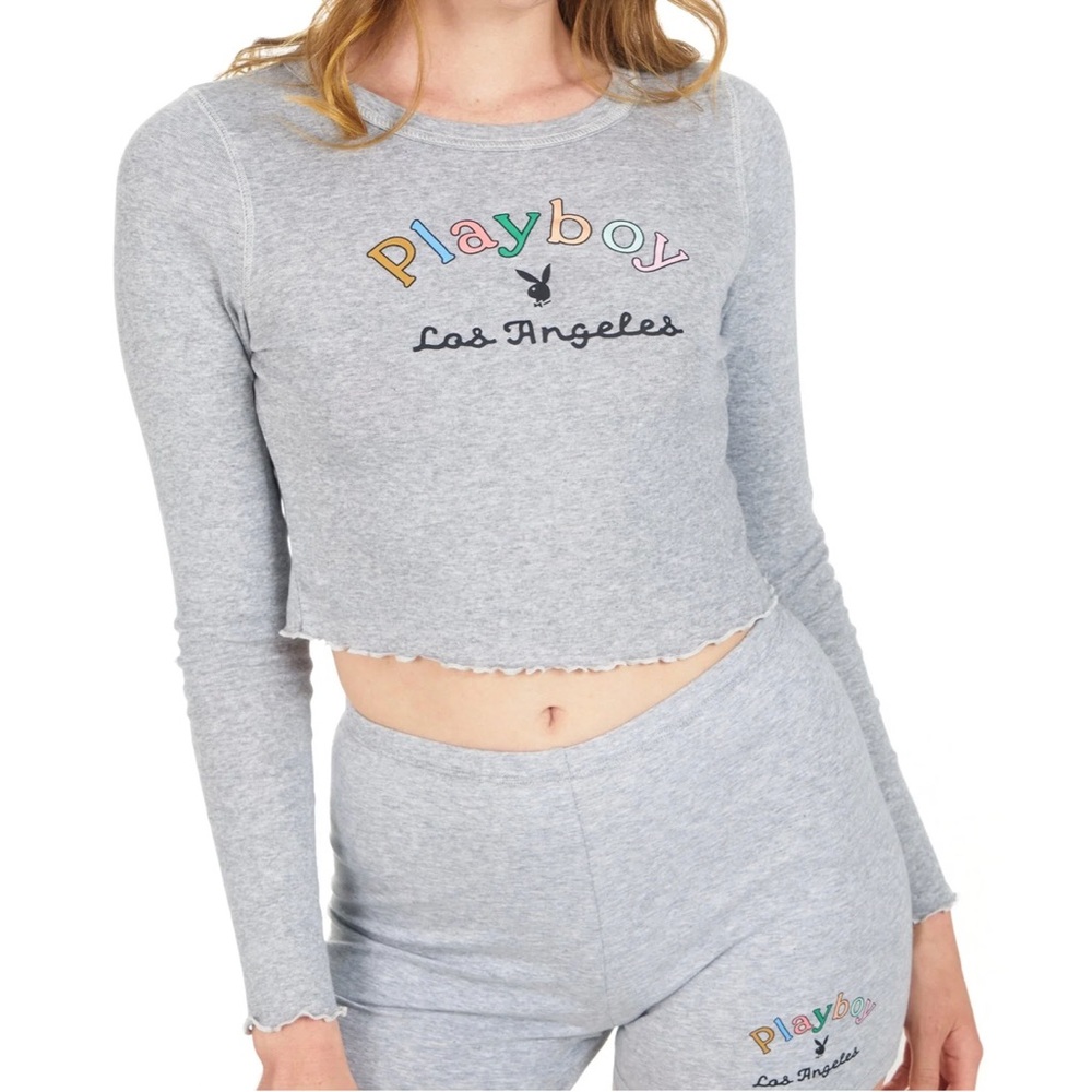 Playboy By Pacsun Long Sleeve Tee Size Large